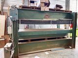 a large machine that is sitting in a warehouse