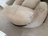two couches and a chair in a living room