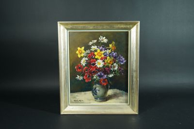 Robert KUVEN (1901-1983) Nature morte au bouquet