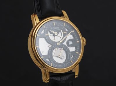 EPOS réf. 3392 Montre de poignet plaquée or. Boitier rond. F… - Photo 1