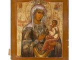 une icône représentant la Vierge Marie et l'Enfant Jésus
