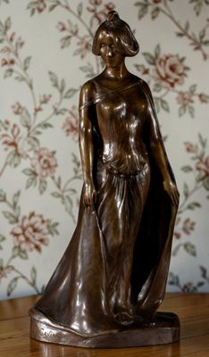 Leopold SAVINE (1861-1934) Jeune Vestale.