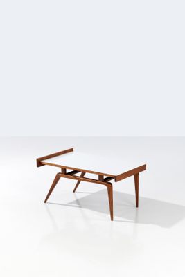 an image of a coffee table with a drawer underneath it
