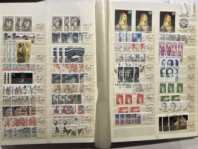 a book with a lot of stamps on it
