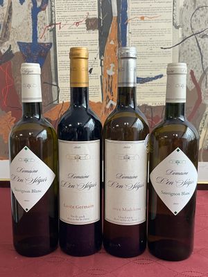 Lot de quatre bouteilles Domaine D'en Ségur dont