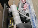 a box full of assorted items inside of it