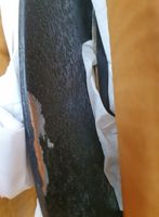 Lot de 2 tables basses rondes en bois et métal gris et bronz… (photo 2)