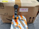 a box and a pair of scissors on a table