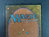 the back cover of a magic the gathering card game