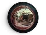 a coin with a picture of a train on it