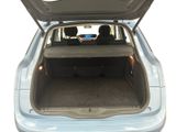 the back of a car with its trunk open and the trunk of the car in the back