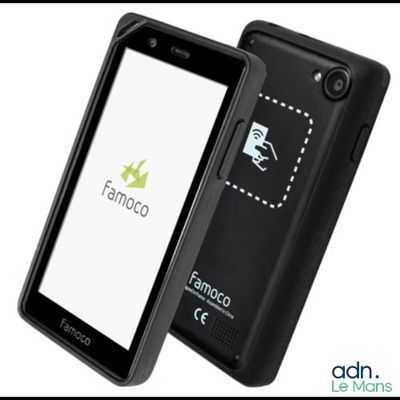 Terminal mobile Famoco Noir - Test d'allumage effectué avec …
