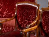 several chairs with red upholstered upholstered upholstered upholstered upholstered upholstered upholstered upholstered