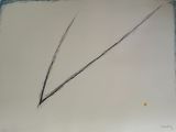 a picture of a drawing of a triangle on a piece of paper