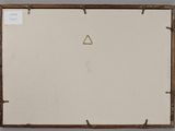 an image of a painting of a triangle on a white background