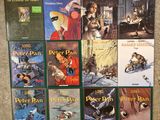 a lot of books about peter pan and the adventures of peter pan