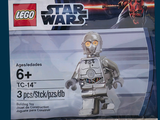 une figurine Lego Star Wars dans son emballage