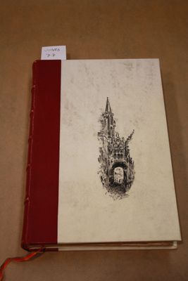 un livre sur lequel figure le dessin d'un château