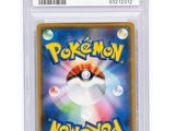 a card with a picture of a pokemon character on it