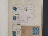a picture of a picture of a piece of paper with stamps on it