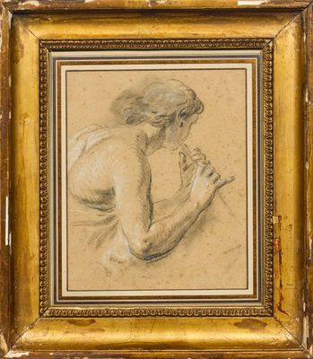 le dessin d'une femme tenant une cigarette à la main
