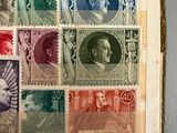 a book with a lot of stamps on it