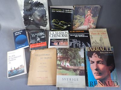 12 VOLUMES DIVERS : Barrault, signification architecture occ…