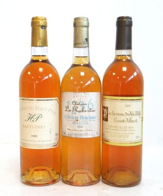 Lot de 3 blles de vin liquoreux comprenant : - 1 Blle CH. DU… - Photo 1