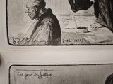 two pictures of a man and a woman sitting at a table