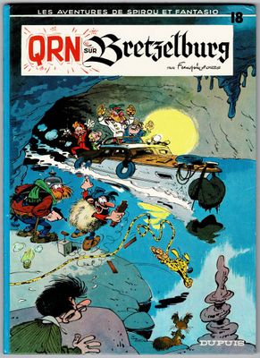 la couverture d'une bande dessinée sur laquelle figurent des personnages de dessins animés