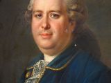 portrait of a man in a blue coat and gold trim