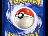 a picture of a pokemon card with a poke - ball on it