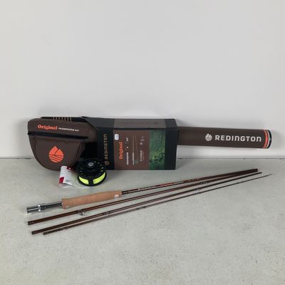 the redington fly rod is ready to be used for fly fishing