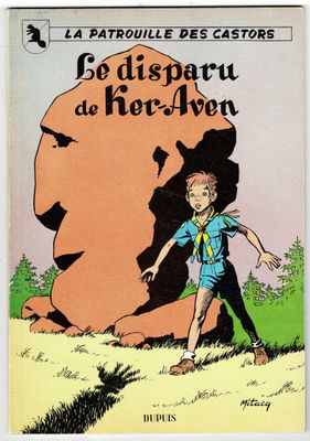 la couverture d'un livre pour enfants représentant un garçon marchant devant un ours