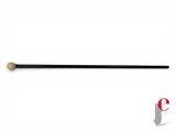 a close up of a baseball bat on a white background
