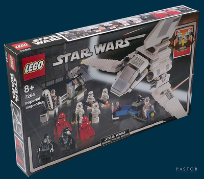 une boîte contenant un ensemble Lego Star Wars