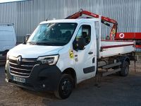 CAM RENAULT MASTER PLATEAU AVEC GRUE FASSI F40B PTAC : 4,5T … (photo 3)