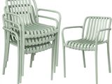 two chairs that are sitting next to each other