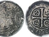 une vieille pièce d'argent sur laquelle figure l'effigie d'une femme
