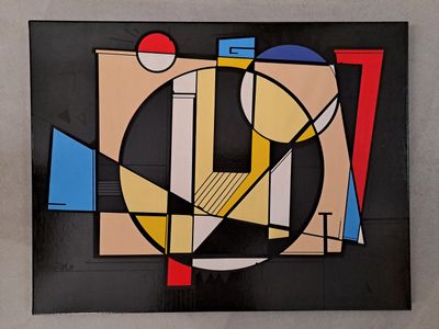 DIGITAL. Positif Négatif. Acrylique, aérosol, marker sur toi…