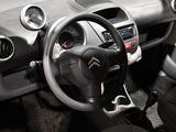 a small car with a steering wheel and a dashboard