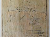 un vieux bout de papier sur lequel est dessinée une étoile