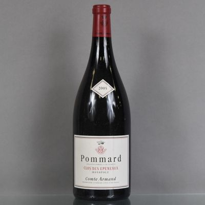 a bottle of wine that is sitting on a table