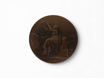 Médaille en bronze du ministère de la guerre.