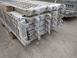 a pile of concrete blocks stacked on top of each other