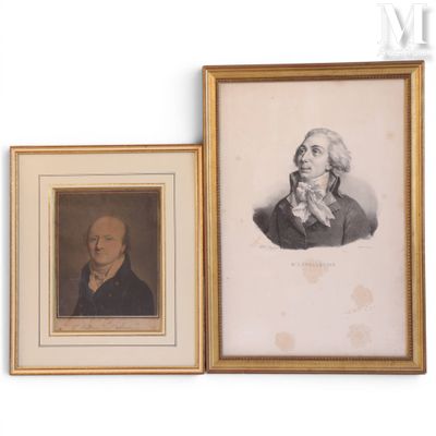 Suite de deux gravures. 19ème siècle