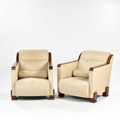 paire de fauteuils Art déco