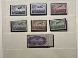 a picture of a picture of a collection of stamps on display