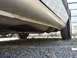 a car that is parked on the side of the road