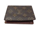 portefeuille Louis Vuitton marron et marron